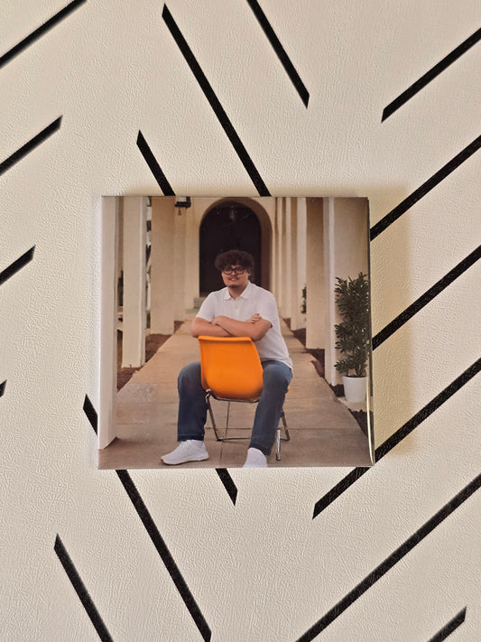 1 - 2.5 inch square photo magnet