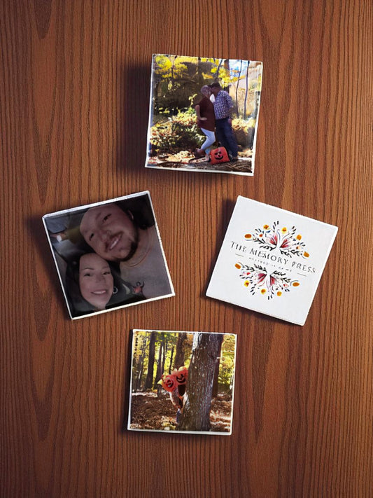 3 - 2.5 inch x 2.5 inch photo magnets